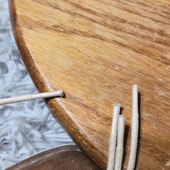 Steve Madden Harpoon Men Size 10 Tan Leather L ace Up Formal Dress Shoe Oxfords - Picture 10 of 15